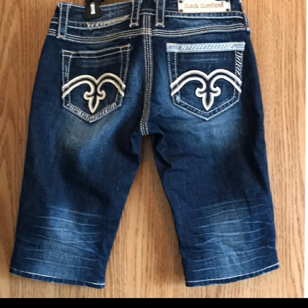 Rock Revival Bermuda Shorts